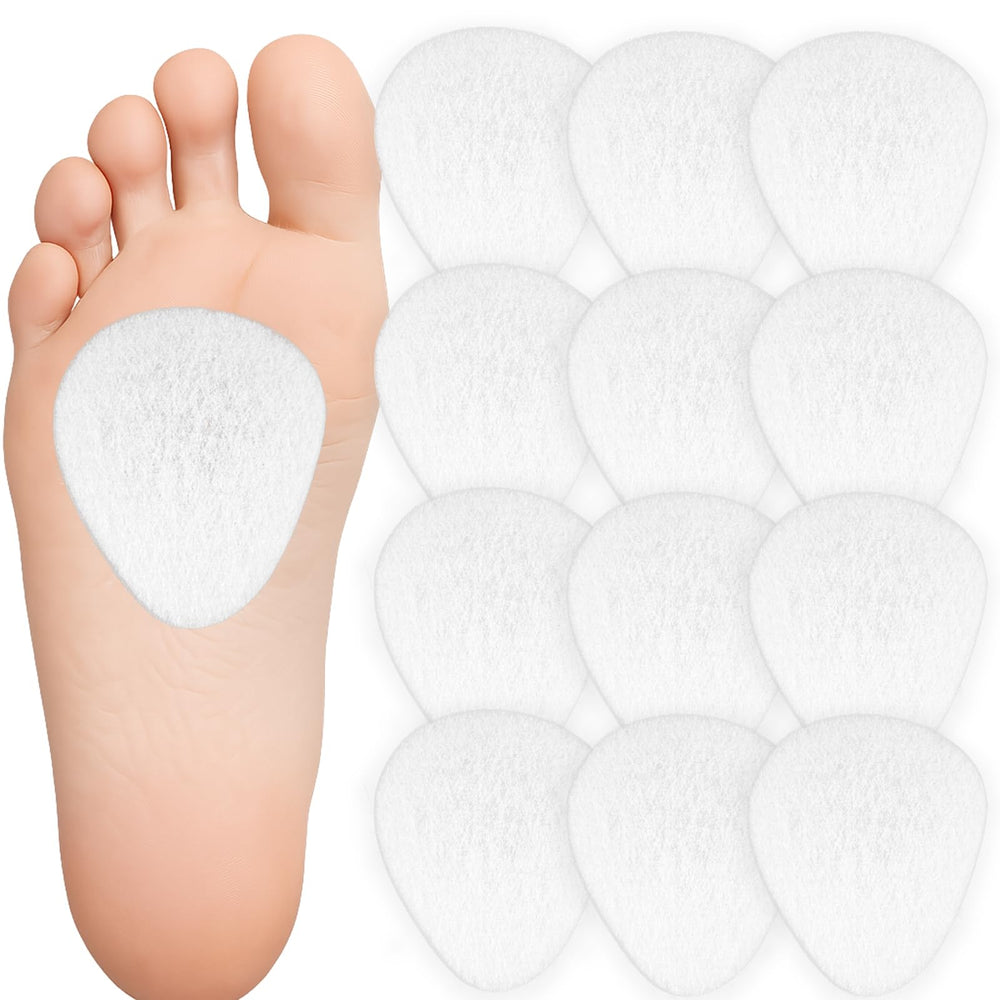 Anmboor metatarsal pads pack 12 with adhesive backing for secure forefoot cushioning