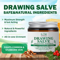 ANNAS Drawing Salve for boils and cysts, soothing affected areas