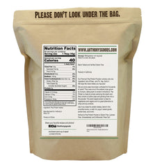 Anthony's Premium Pea Protein container—gluten-free, plant-based protein option.