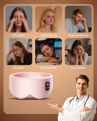 Anydance eye mask with auto-off timers for safe hands-free use