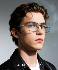ANYLUV glasses on desk setup support focus during work and study sessions.