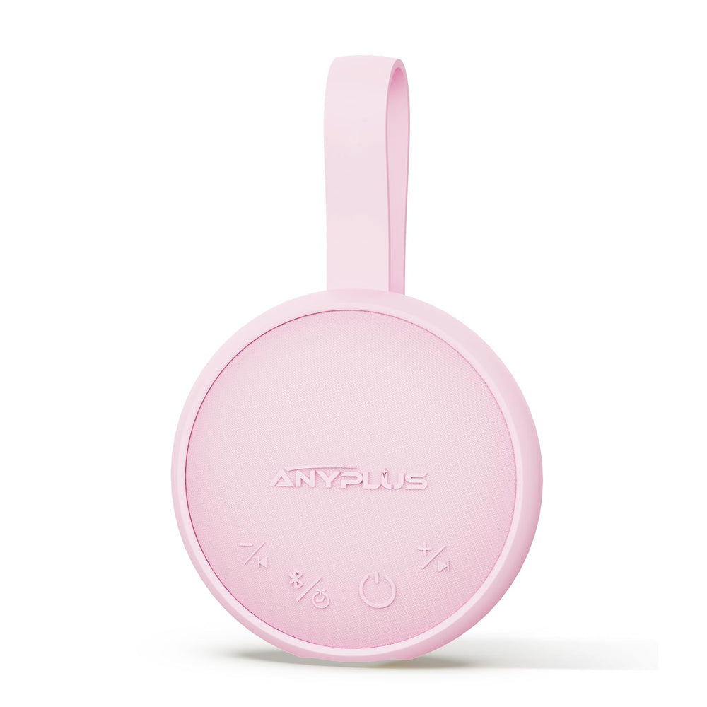 ANYPLUS white noise sound machine pink front view for portable sleep aid.