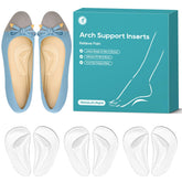 ANYSWEET arch support inserts for women provide discreet comfort inside shoes.
