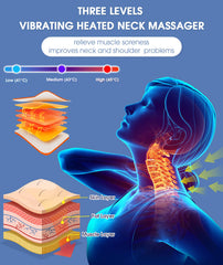 Anzzat ergonomic neck relaxer follows your cervical curve for comfort.