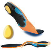AOBEKOS high-arch support insoles provide stable footing for daily activities.