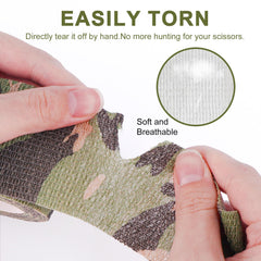 AOITMZAY camo wrap on pet paw protects during activity