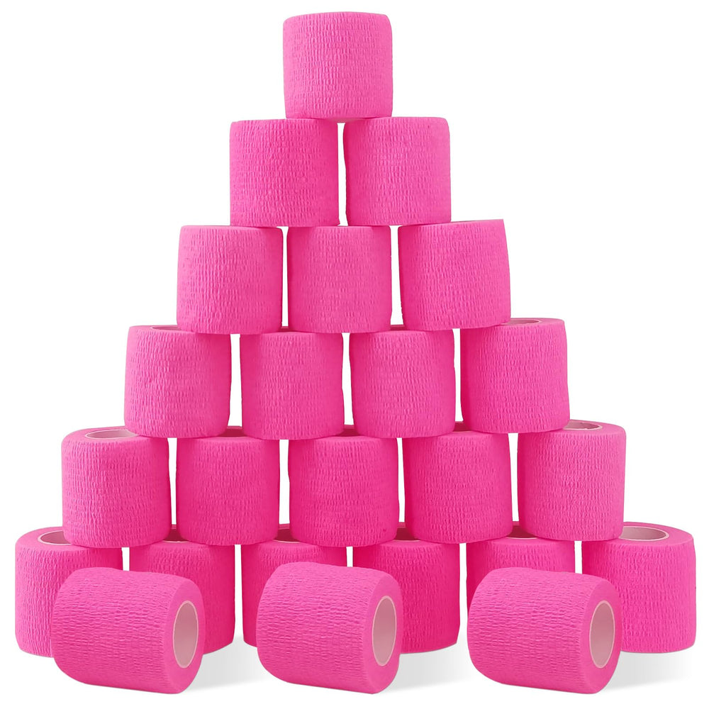 AOITMZAY pink bandage wrap 2in 5yd for quick joint support on the go