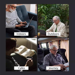 AOMAZE Dial Vision armazón ligero y resistente en TR90.