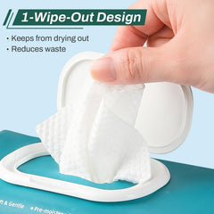 AOZITA 8x12 inch wipes ideal for full-body cleansing.