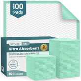 AOZITA underpads pack shot showing ultra-absorbent protection.