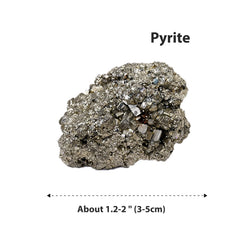 Apengshi Pirita cruda detalle de superficie para observar texturas y energía emocional.