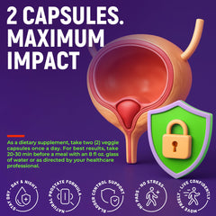 APEXFORMULAS Nettle-root-capsules emphasize bladder comfort and support.