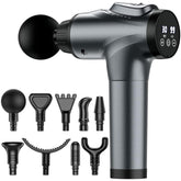APHERMA Massage Gun front view for compact, portable deep tissue massage.