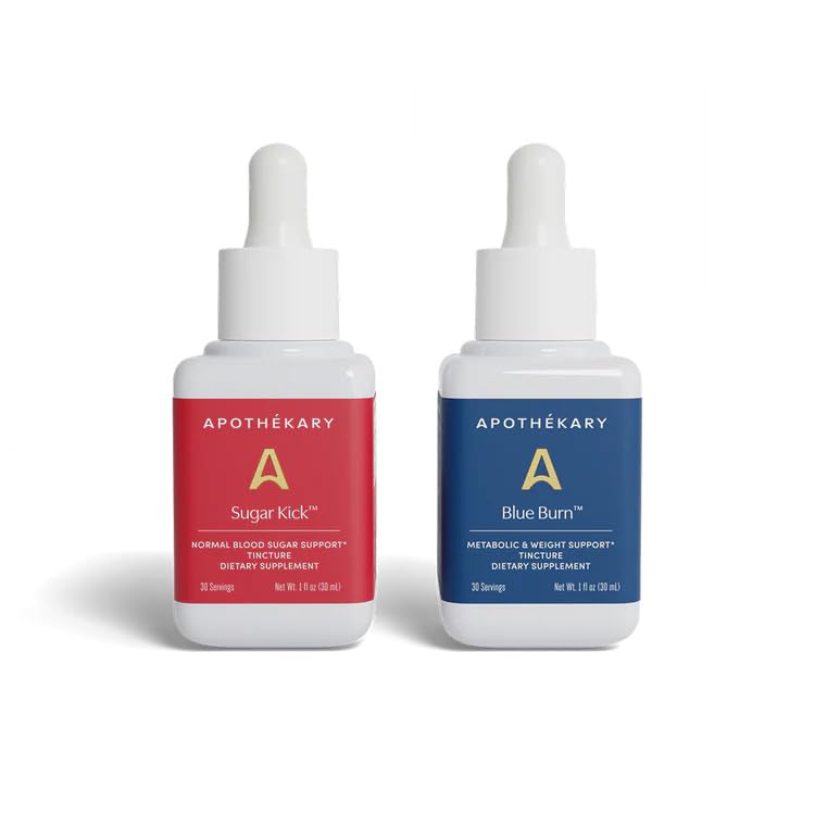 Apothékary Metabolic Duo bottle front highlighting herbal blend for daily wellness.