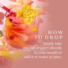 Apothékary Rosé-Tinted Glasses ingredients: Schisandra Berry and Lion's Mane.
