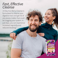 Applied Nutrition Acai Cleanse tablets for evening dose.