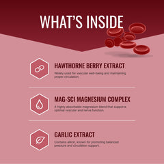 Approved Science Bloodsyl dual-action complexes highlight B vitamins and magnesium.