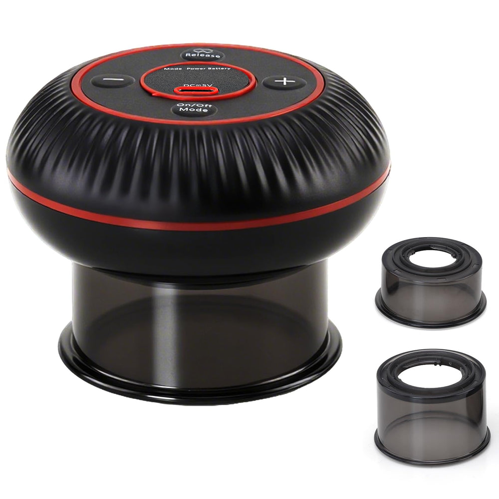 APXPF cupping kit on back area for targeted relaxation and everyday relief.