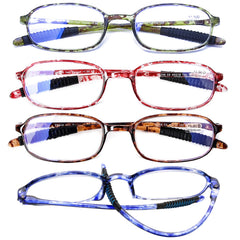 AQWANO reading glasses with blue light blocking for comfortable screen time