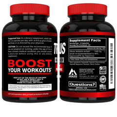 Arazo Nutrition 1500mg dosed scoop highlights strength support and workouts