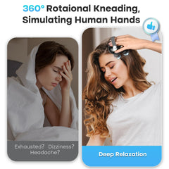 arboleaf waterproof head massager for wet or dry use