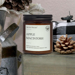 Arctic Wicks apple orchard-inspired scent evokes fresh harvest memories.