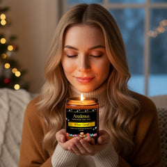 Aredenua Winter Candles Cedar & Fir Jar delivers crisp, piney aroma for holidays.