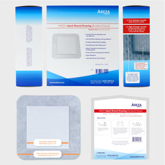 Areza Medical water-resistant dressing helps reduce maceration risk.