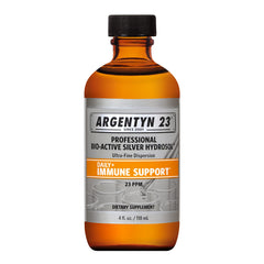 Argentyn 23 bottle pour shows easy daily use for wellness