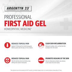 Argentyn 23 gel packaging front highlights GMP-certified production