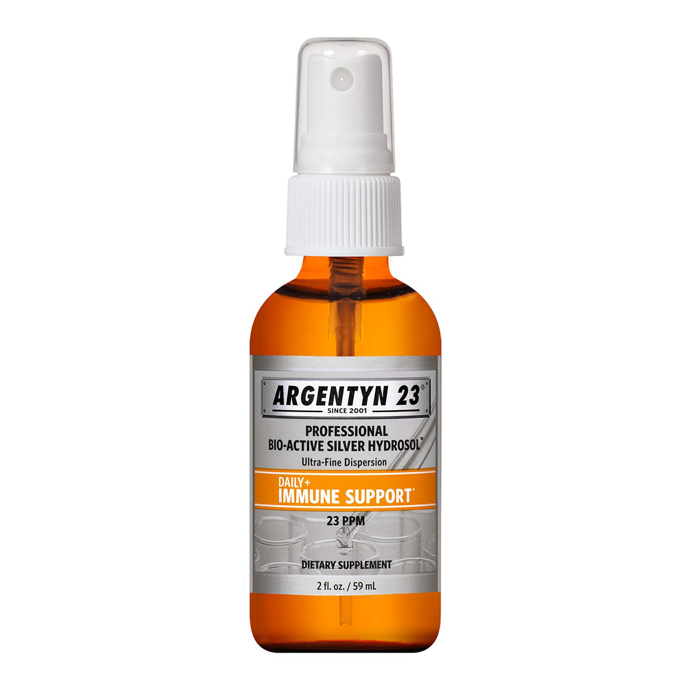 Argentyn 23 professional immune spray bottle for easy daily wellness