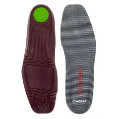 ARIAT Pro Performance Insole top view improves comfort with moisture-wicking and odor defense.
