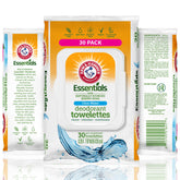 Arm and Hammer face wipes for adults refresh and cleanse skin on the go with aloe vera