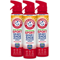 Arm & Hammer sport gear refresher bottle neutralizes odors on contact