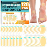 Arme hydrocolloid toe-targeted-watches protect toe joints during daily activities