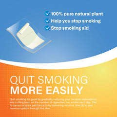 Aroamas Cot patch being applied as part of the morning routine