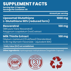 Arofum glutathione capsules closeup highlighting vegan formula and antioxidant support.