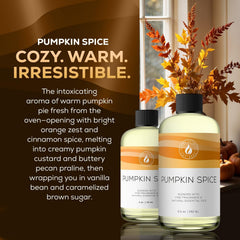 AROMA COUNTRY Pumpkin Spice diffuser oil drops bringing warm aroma to space