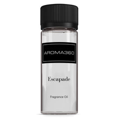 Aroma360 Escapade lemon-bergamot-ocean top notes uplift mood in any room.