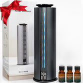 Aromadd cordless diffuser setup enables portable fragrance across rooms.