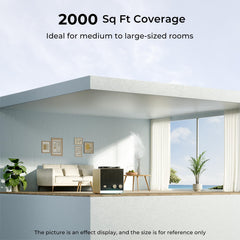 Aromadd gold titanium design on a sleek, modern living space.