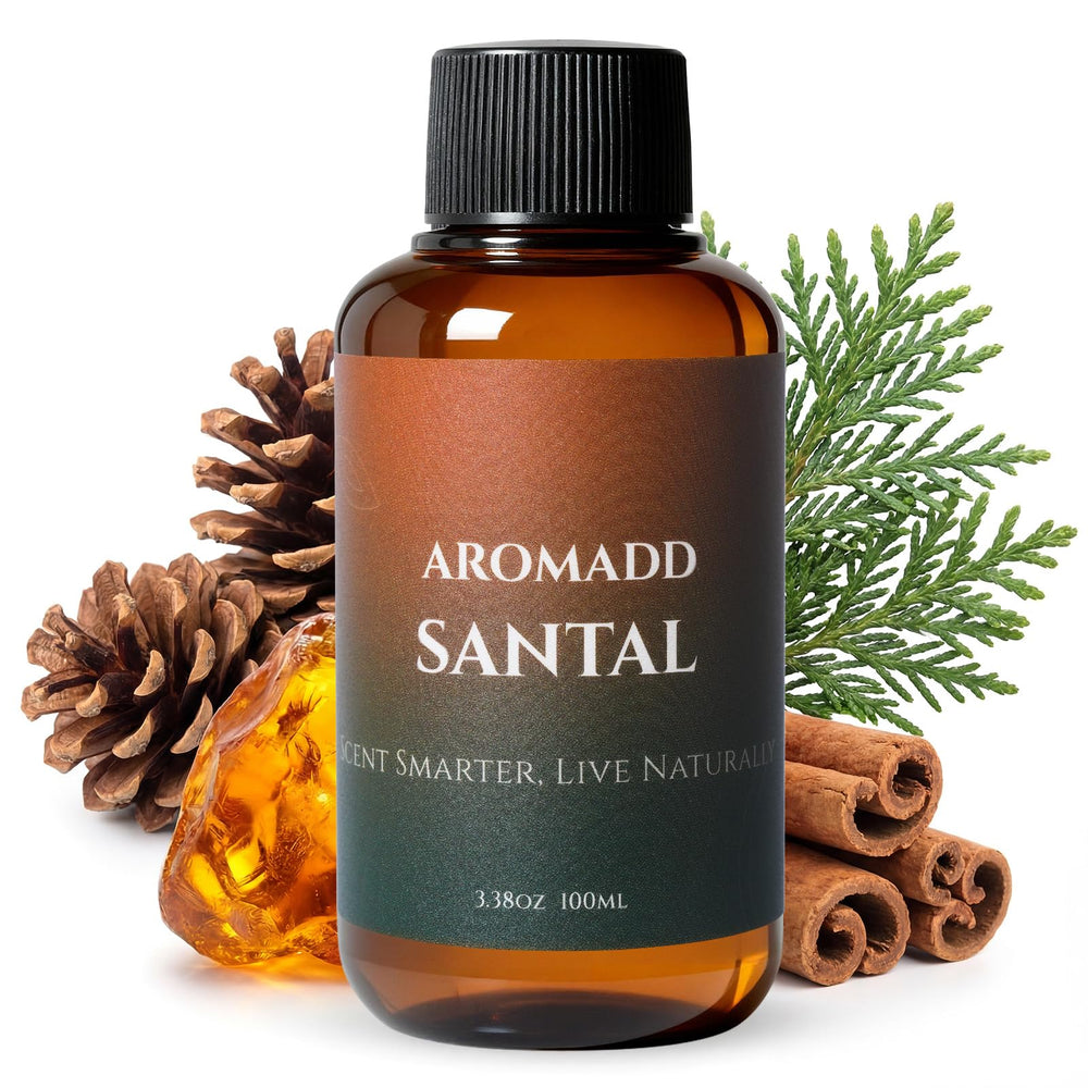 Aromadd Santal diffuser oil bottle for home use and long-lasting fragrance.