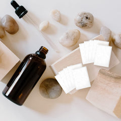 Aromahouse CarsCenter diffuser pad ready to absorb oils without messing with scent balance.