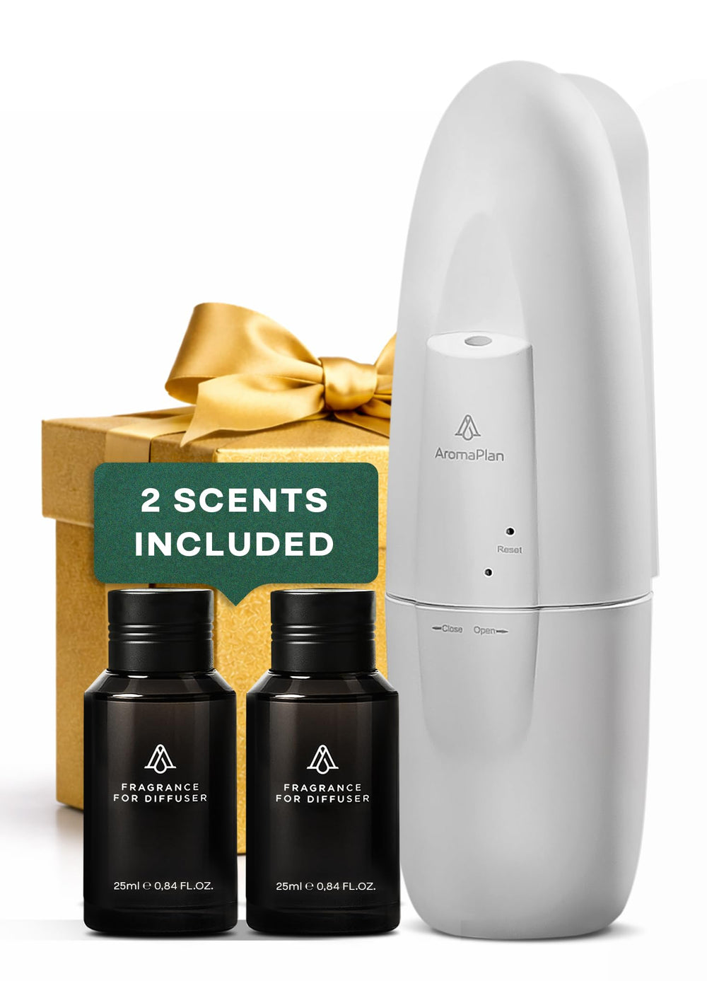 AROMAPLAN AromaPlan 5-Star Plug-In Diffuser in white for large rooms up to 1000 sq ft