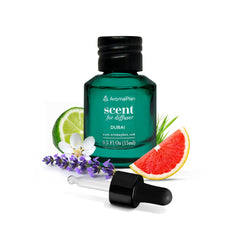AROMAPLAN Dubai fragrance oil 15ml bottle creates a luxurious ambiance.
