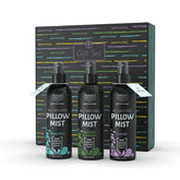 Aromasong Lavender pillow spray bottle ready for a calming bedtime ritual.
