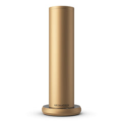 Aromatech AroMini BT Plus front view shows sleek design and elegant gold finish for premium scenting