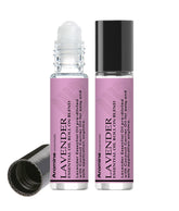 Aromine Lavender Roll-On pack of 2 shown for on-the-go use