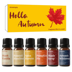 AROMTOPIA pumpkin pie 10ml bottle for cozy diffuser blends and autumn ambiance.