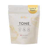 Arrae Tone Gummies bottle front showing mixed berry flavor and branding